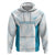 Custom New Zealand Silver Fern Football Hoodie Come On All White