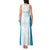 Custom New Zealand Silver Fern Football Tank Maxi Dress Come On All White