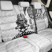 Custom Aotearoa Football Back Car Seat Cover NZ Maori Tiki Go Champions