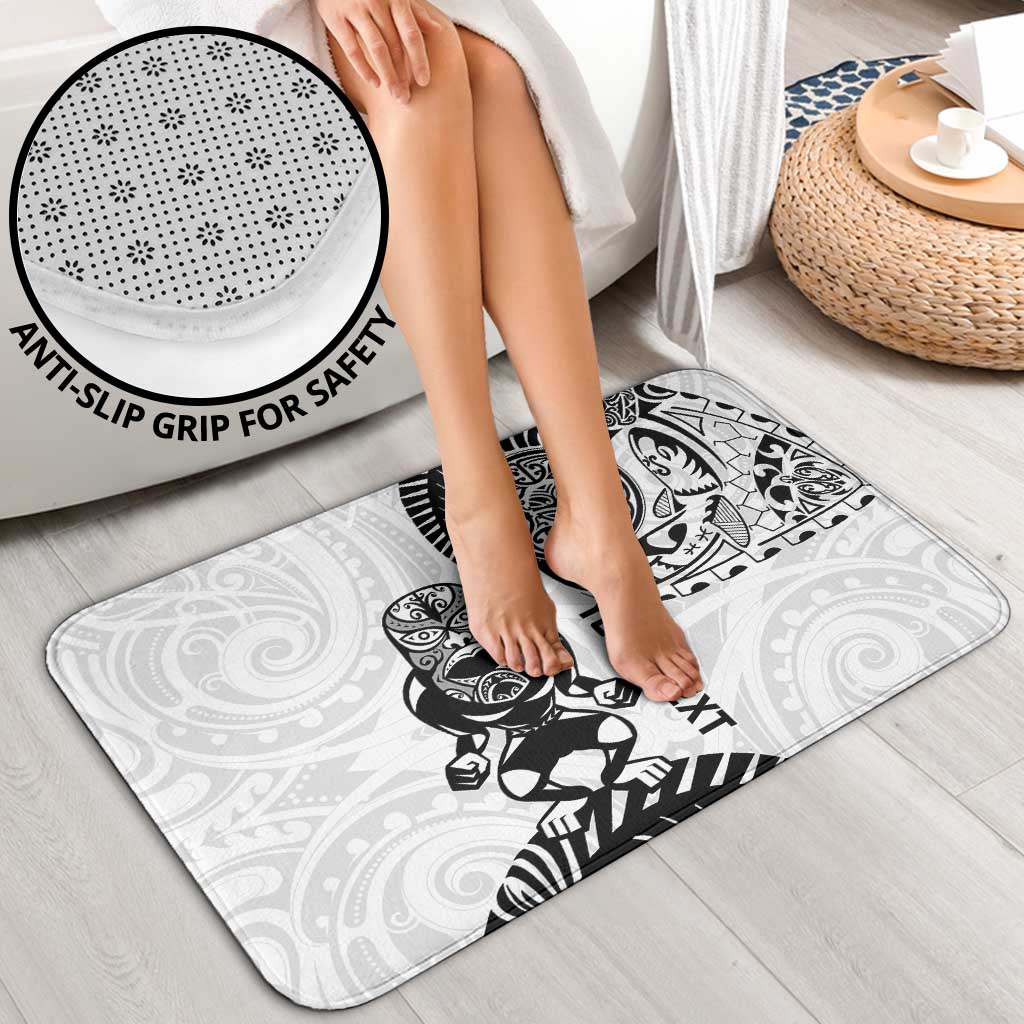 Custom Aotearoa Football Bathroom Set NZ Maori Tiki Go Champions LT14 - Polynesian Pride