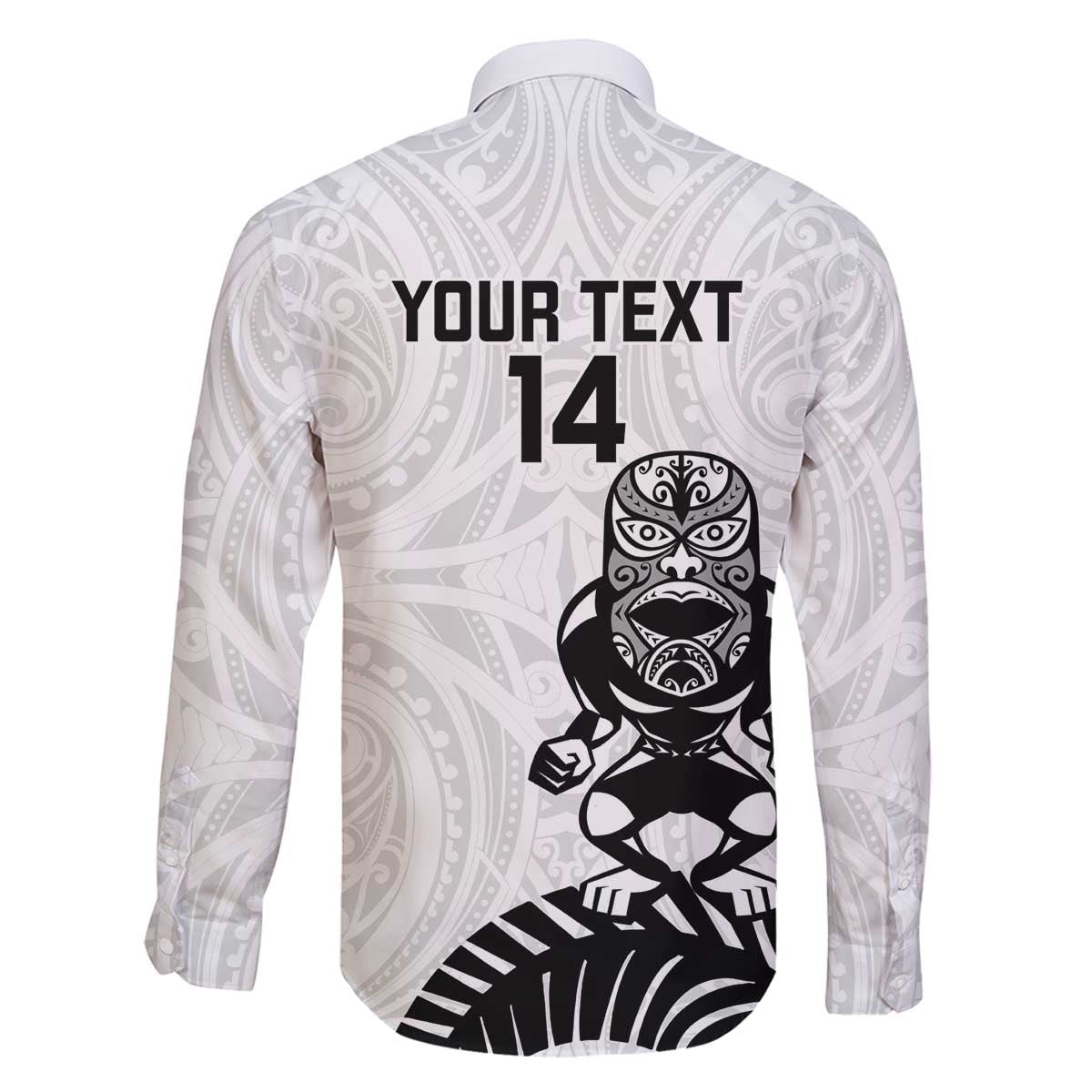 Custom Aotearoa Football Family Matching Off The Shoulder Long Sleeve Dress and Hawaiian Shirt NZ Maori Tiki Go Champions LT14 - Polynesian Pride