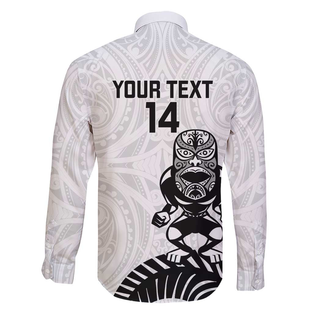 Custom Aotearoa Football Family Matching Short Sleeve Bodycon Dress and Hawaiian Shirt NZ Maori Tiki Go Champions LT14 - Polynesian Pride