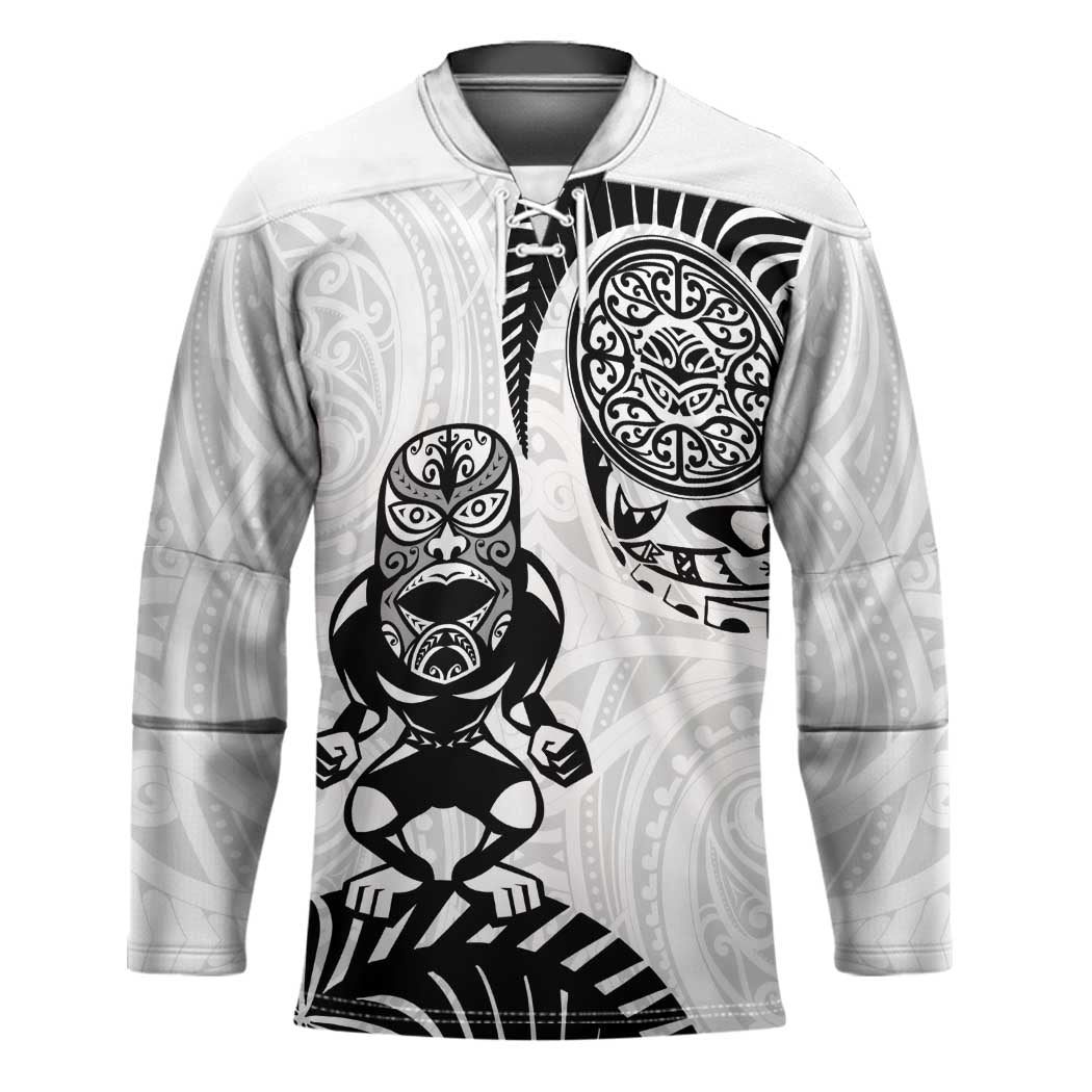 Custom Aotearoa Football Hockey Jersey NZ Maori Tiki Go Champions - Polynesian Pride