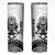 Custom Aotearoa Football Skinny Tumbler NZ Maori Tiki Go Champions