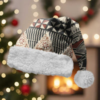 Vintage Bula Fiji Masi Christmas Santa Hat Fijian Tapa Cloth - Polynesian Pride