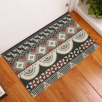 Vintage Bula Fiji Masi Rubber Doormat Fijian Tapa Cloth - Polynesian Pride
