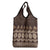Bula Fiji Iri ni Meke Grocery Bag Kuvui Fijian Masi - Polynesian Pride