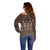 Bula Fiji Iri ni Meke Off Shoulder Sweater Kuvui Fijian Masi - Polynesian Pride