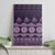 Bula Fiji Iri ni Meke Canvas Wall Art Lokaloka Fijian Masi - Polynesian Pride