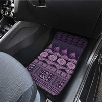Bula Fiji Iri ni Meke Car Mats Lokaloka Fijian Masi - Polynesian Pride