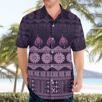 Bula Fiji Iri ni Meke Hawaiian Shirt Lokaloka Fijian Masi LT14 - Polynesian Pride