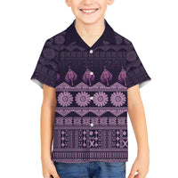 Bula Fiji Iri ni Meke Hawaiian Shirt Lokaloka Fijian Masi LT14 - Polynesian Pride