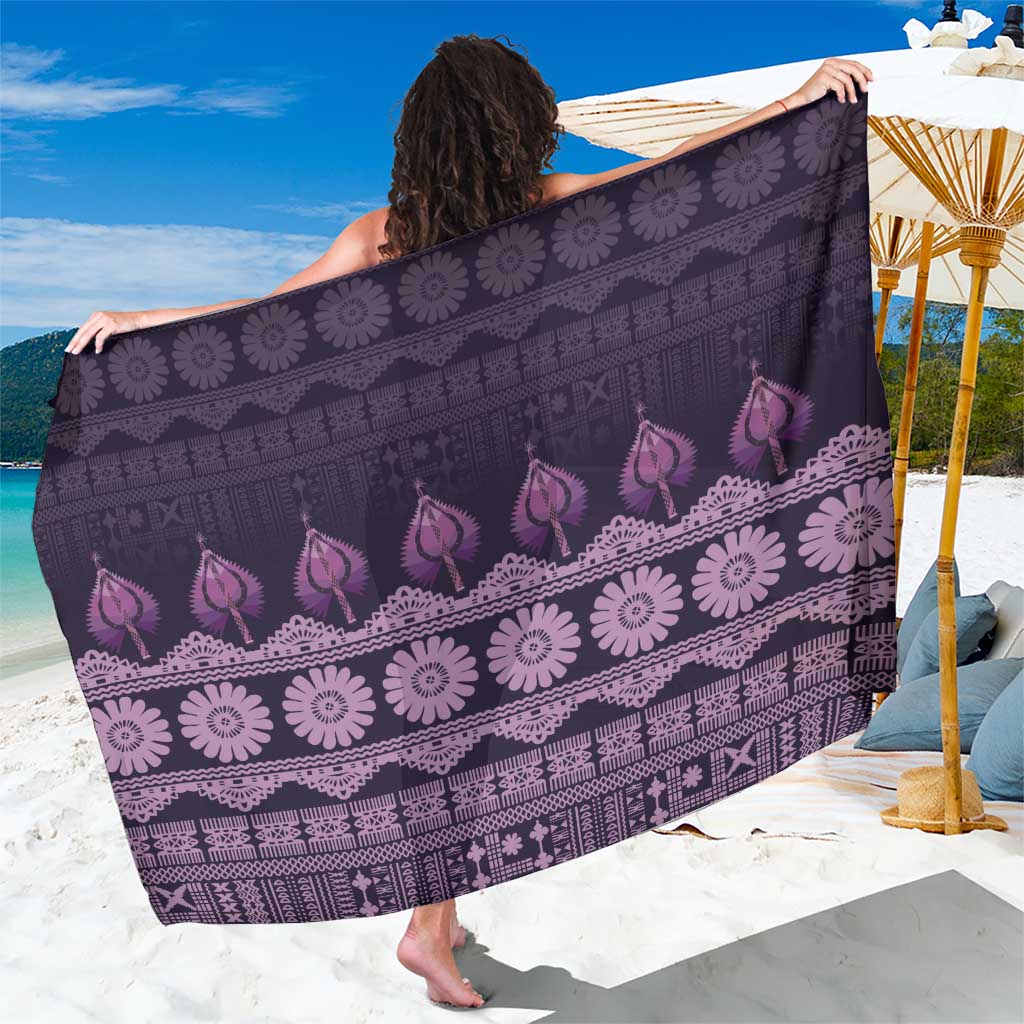 Bula Fiji Iri ni Meke Sarong Lokaloka Fijian Masi - Polynesian Pride