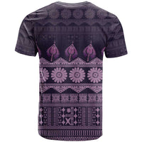 Bula Fiji Iri ni Meke T Shirt Lokaloka Fijian Masi - Polynesian Pride