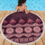 Bula Fiji Iri ni Meke Beach Blanket Piqi Fijian Masi - Polynesian Pride