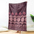 Bula Fiji Iri ni Meke Blanket Piqi Fijian Masi - Polynesian Pride
