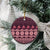 Bula Fiji Iri ni Meke Ceramic Ornament Piqi Fijian Masi - Polynesian Pride