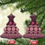Bula Fiji Iri ni Meke Ceramic Ornament Piqi Fijian Masi - Polynesian Pride