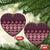 Bula Fiji Iri ni Meke Ceramic Ornament Piqi Fijian Masi - Polynesian Pride