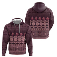 Bula Fiji Iri ni Meke Hoodie Piqi Fijian Masi - Polynesian Pride