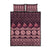 Bula Fiji Iri ni Meke Quilt Bed Set Piqi Fijian Masi - Polynesian Pride