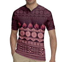 Bula Fiji Iri ni Meke Rugby Jersey Piqi Fijian Masi - Polynesian Pride