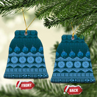 Bula Fiji Iri ni Meke Ceramic Ornament Karakarawa Fijian Masi - Polynesian Pride