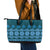 Bula Fiji Iri ni Meke Leather Tote Bag Karakarawa Fijian Masi - Polynesian Pride