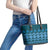 Bula Fiji Iri ni Meke Leather Tote Bag Karakarawa Fijian Masi - Polynesian Pride