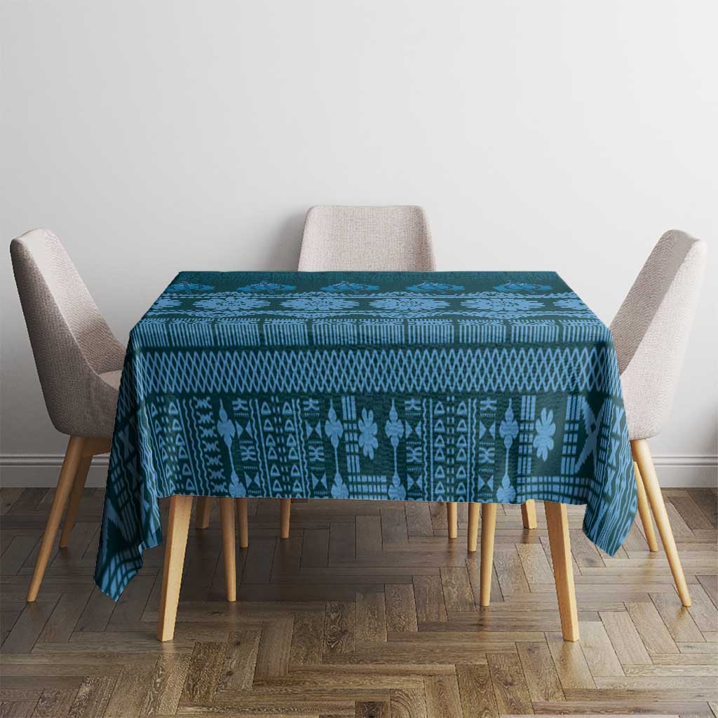Bula Fiji Iri ni Meke Tablecloth Karakarawa Fijian Masi - Polynesian Pride