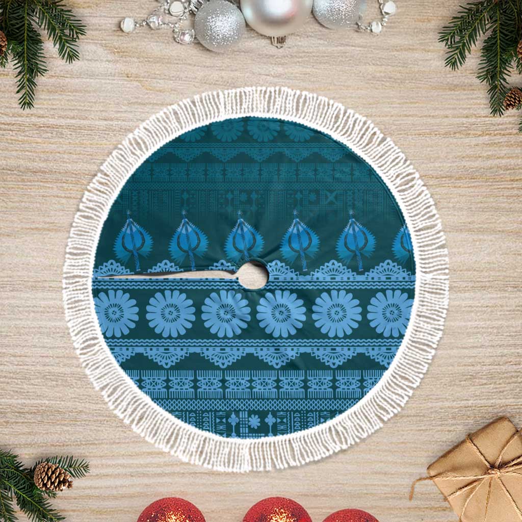 Bula Fiji Iri ni Meke Tree Skirt Karakarawa Fijian Masi - Polynesian Pride