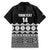 Fiji Tapa Rugby Custom Family Matching Off Shoulder Maxi Dress and Hawaiian Shirt Go Fijiana - Polynesian Pride