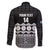 Fiji Tapa Rugby Custom Family Matching Off Shoulder Maxi Dress and Hawaiian Shirt Go Fijiana - Polynesian Pride