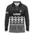 Fiji Tapa Rugby Custom Long Sleeve Polo Shirt Go Fijiana - Polynesian Pride