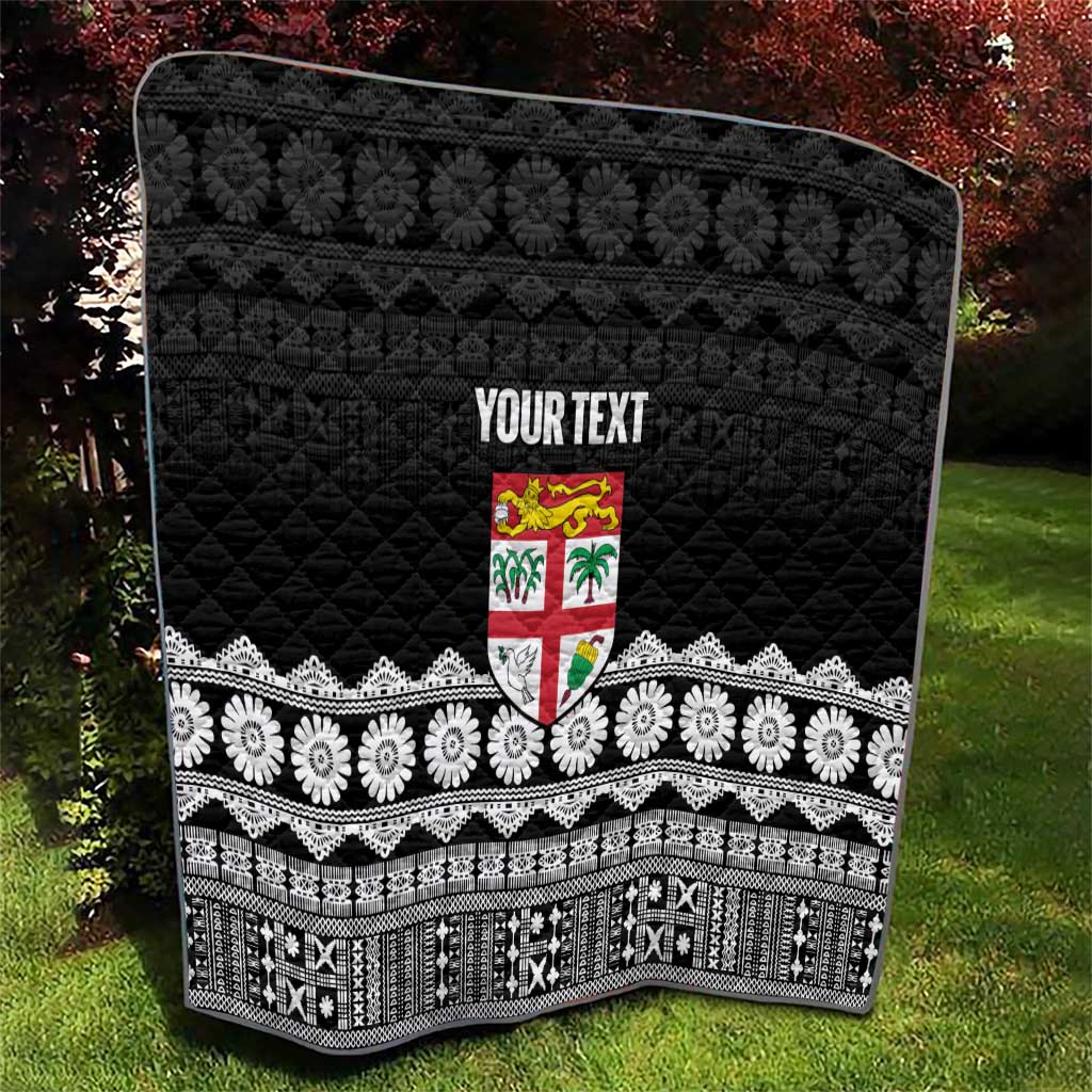 Fiji Tapa Rugby Custom Quilt Go Fijiana - Polynesian Pride