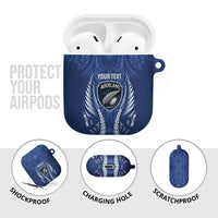 Auckland 2026 Rugby Custom AirPods Case NZ Maori Silver Fern LT14 - Polynesian Pride