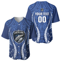 Auckland 2026 Rugby Custom Baseball Jersey NZ Maori Silver Fern