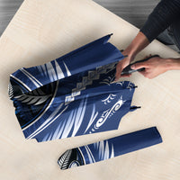 Auckland 2026 Rugby Custom Umbrella NZ Maori Silver Fern