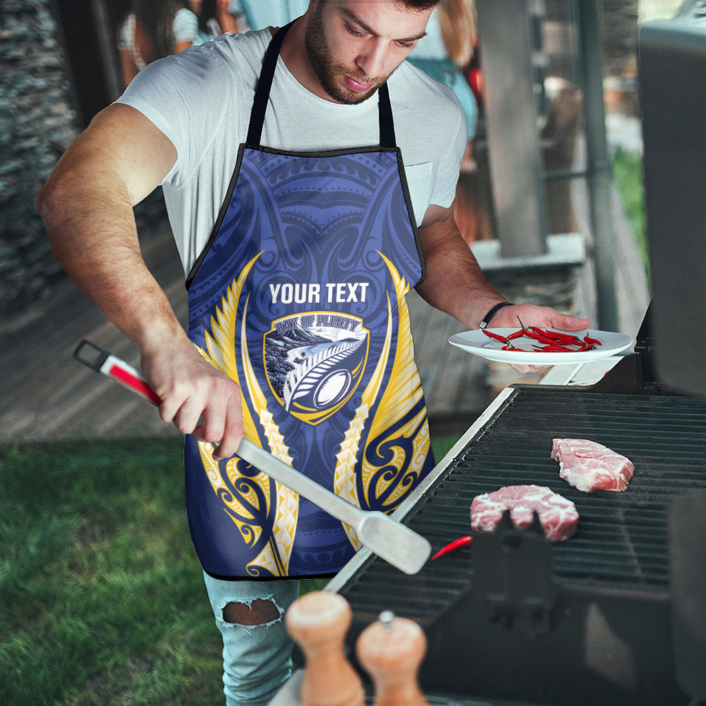 Bay of Plenty 2026 Rugby Custom Apron NZ Maori Silver Fern LT14 - Polynesian Pride
