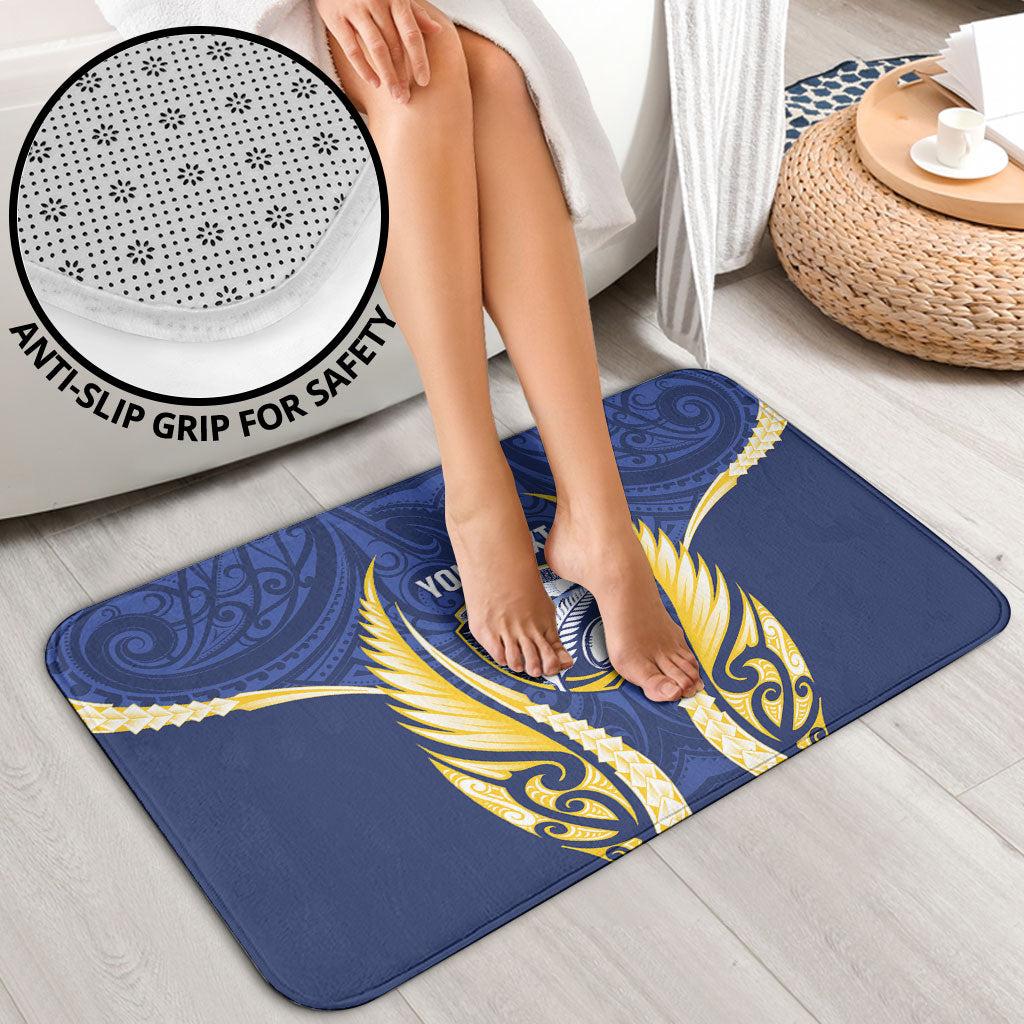 Bay of Plenty 2026 Rugby Custom Bathroom Set NZ Maori Silver Fern LT14 - Polynesian Pride