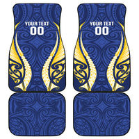 Bay of Plenty 2026 Rugby Custom Car Mats NZ Maori Silver Fern LT14 - Polynesian Pride