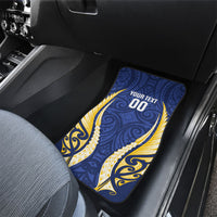 Bay of Plenty 2026 Rugby Custom Car Mats NZ Maori Silver Fern LT14 - Polynesian Pride