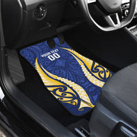 Bay of Plenty 2026 Rugby Custom Car Mats NZ Maori Silver Fern LT14 - Polynesian Pride