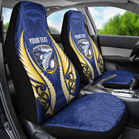 Bay of Plenty 2026 Rugby Custom Car Seat Cover NZ Maori Silver Fern