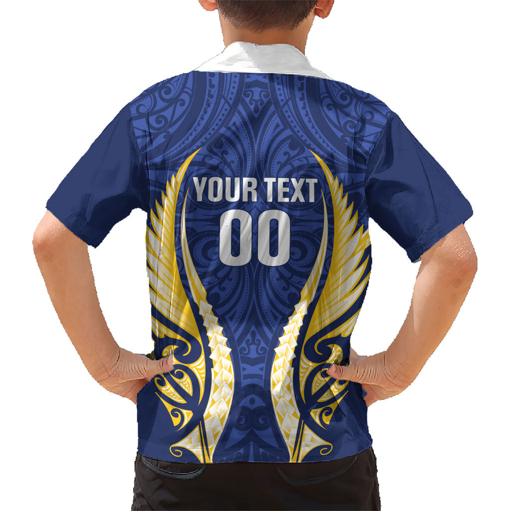 Bay of Plenty 2026 Rugby Custom Family Matching Short Sleeve Bodycon Dress and Hawaiian Shirt NZ Maori Silver Fern LT14 - Polynesian Pride