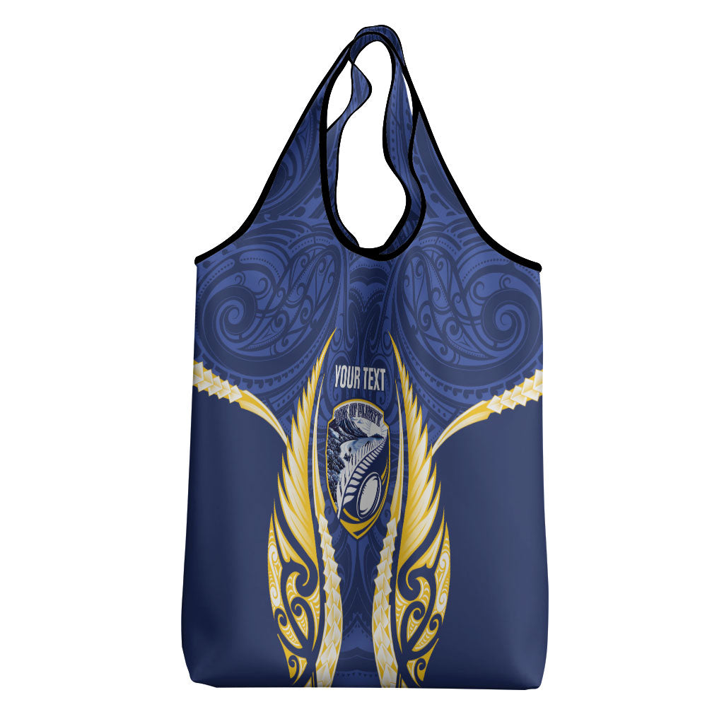 Bay of Plenty 2026 Rugby Custom Grocery Bag NZ Maori Silver Fern LT14 - Polynesian Pride