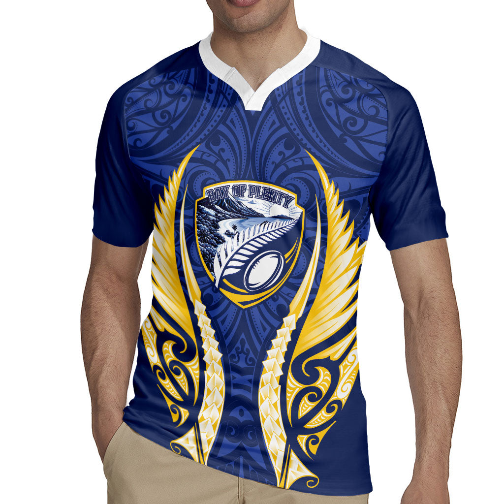 Bay of Plenty 2026 Rugby Custom Rugby Jersey NZ Maori Silver Fern LT14 - Polynesian Pride