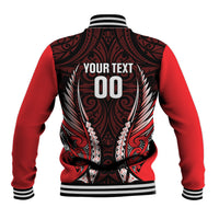 Canterbury 2026 Rugby Custom Baseball Jacket NZ Maori Silver Fern