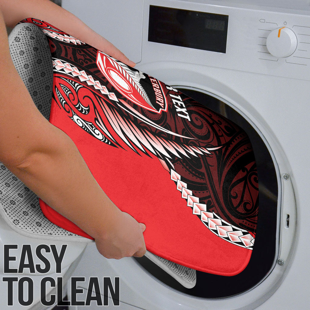 Canterbury 2026 Rugby Custom Bathroom Set NZ Maori Silver Fern