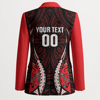 Canterbury 2026 Rugby Custom Blazer NZ Maori Silver Fern